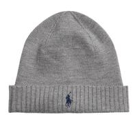 Signature Pony Wool Beanie - Grey One Size
