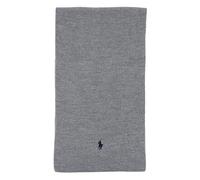 Signature Pony Wool Scarf - male - Polo Ralph Lauren - Winter Scarves - Gray - ONE SIZE - Accessories ONE SIZE