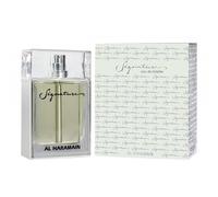 Signature Pour Homme Eau De Toilette with Lilly Amber Wood by Al Haramain 100ml