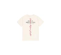 Signature printed T-shirt on the back Alpha Industries Blanc 2XL