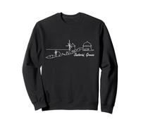 Signature Santorini Island Skyline - Greece Souvenir Sweatshirt