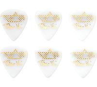 Signature Series Plectrums with Rubber Grip - Steve Vai - Pack of 6 - White