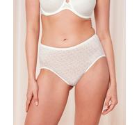 Signature Sheer Maxi Knickers in Lace Off-White