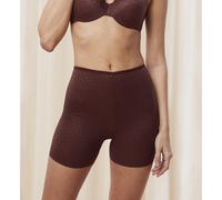 Signature Sheer Maxi Shorts in Lace Chocolate