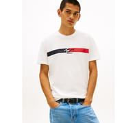 Tommy Hilfiger Tjm Regular Signature T-shirt Ecru size L | Print T-Shirts Outlet | Men | Brown L