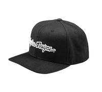 Troy Lee Designs Signature Curved Cap Black