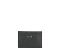 Signature Stripe Card Holder - male - Paul Smith - Wallets & Cardholders - Black - ONE SIZE - Accessories ONE SIZE