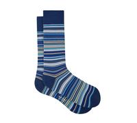 Signature Stripe Socks Navy