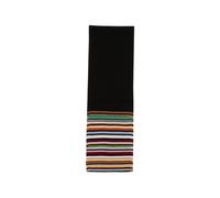 Signature Stripe Wool Scarf - female - Paul Smith - Winter Scarves - Black - ONE SIZE - Accessories ONE SIZE