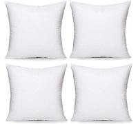 Signature Textile® Premium Quality Square Cushion Inserts Inners Pads Fillers for Couch Sofa Bed - Polyester filled (4, 32" x 32")