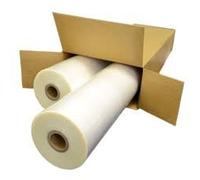 Signature Thermal Roll Laminating Film - 3 mil 25 x 250' Clear Glossy, 1 Core, 2 Rolls