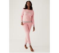 Signature Top and Jogger Pyjama Set DKNY Light Pink M