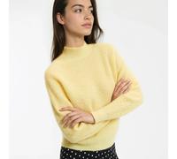 Signatures Aristide High Neck Jumper in Alpaca Blend Yellow