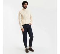 Signatures Gauthier Cable Knit Turtleneck Jumper Ecru