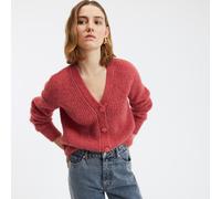 Signatures Gildas Cardigan with V-Neck in Alpaca Mix dusty pink