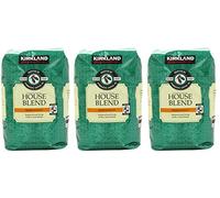 Signatures Kirkland Starbucks Bean Coffee Medium Roast House Blend, 3 Pack (907.2 g)