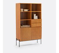 Signatures Lodge Vintage Style Bookcase Walnut