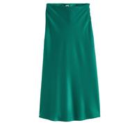 Signatures Marion Maxi Skirt in Matte Satin Green