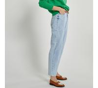Signatures Pauline Mom Jeans in Organic Cotton bleached blue