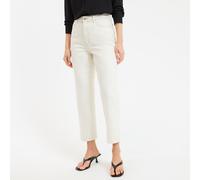 Signatures Pauline Mom Jeans in Organic Cotton Ivory