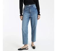 Signatures Pauline Mom Jeans in Organic Cotton Stonewashed Blue