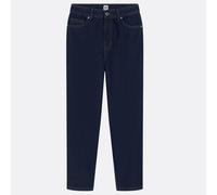 Signatures Pauline Mom Jeans in Organic Cotton Untreated Blue