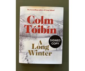 SIGNED A Long Winter by Colm Toibin. HARDBACK, new. First Edition 1st, FREE P+P