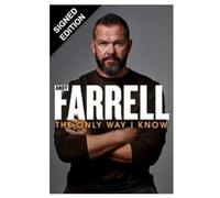 SIGNED Andy Farrell Book The Only Way I Know & Certificate of Authenticity Memorabilia Autograph Auto