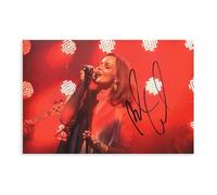 Signed Belinda Carlisle Canvas Poster Wall Art Decor Print Picture Paintings for Living Room Bedroom Decoration 16x24inch(40x60cm)