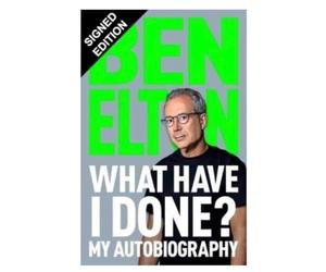 SIGNED Ben Elton Book What Have I Done & Certificate of Authenticity Memorabilia Autograph Auto