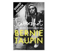 SIGNED Bernie Taupin Book Scattershot & Certificate of Authenticity Memorabilia Autograph Auto