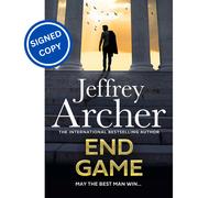 Signed Book - End Game by Jeffrey Archer First Edition 1st Print