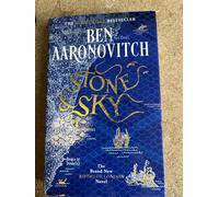 Signed Book - Stone and Sky by Ben Aaronovitch First Edition 1st Print