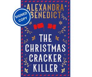 Signed Book - The Christmas Cracker Killer by Alexandra Benedict First Edition