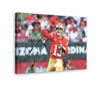 Signed Brock Purdy Canvas Poster Wall Art Decor Print Picture Paintings for Living Room Bedroom Decoration 08x12inch(20x30cm)