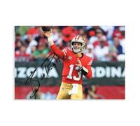 Signed Brock Purdy Canvas Poster Wall Art Decor Print Picture Paintings for Living Room Bedroom Decoration 08x12inch(20x30cm)