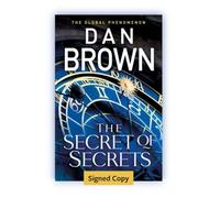 SIGNED Dan Brown Book The Secret Of Secrets 1st Edition & Certificate of Authenticity Memorabilia Autograph Auto