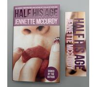 SIGNED - Half His Age By Jennette McCurdy New 1st Edition HB FREE BOOKMARK