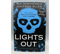 SIGNED - Lights Out By Navessa Allen New 1st Edition Hardback