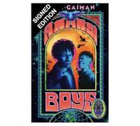 SIGNED Neil Gaiman Book Anansi Boys & Certificate of Authenticity Memorabilia Autograph Auto