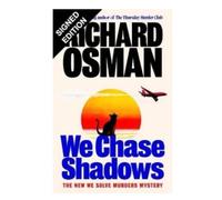 SIGNED Richard Osman Book We Chase Shadows & Certificate of Authenticity Memorabilia Autograph Auto