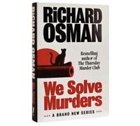 SIGNED Richard Osman Book We Solve Murders First Edition Hardcover & AFTAL Member Certificate Of Authenticity Memorabilia Autograph