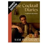SIGNED Sam Heughan Book The Cocktail Diaries & Certificate of Authenticity Memorabilia Autograph Auto