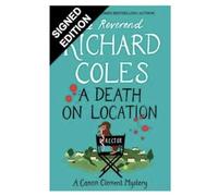 SIGNED The Reverend Richard Coles Book A Death On Location 1st Edition & Certificate of Authenticity Memorabilia Autograph Auto