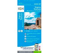 Signes / Tourves / Massif de La Sainte-Baume gps: 3345OT (TOP 25)