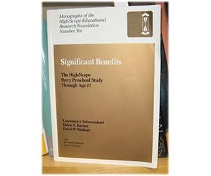 Significant Benefits: The High/Scope Perry Preschool Study Through Age 27 (Monographs of the High/Scope Educational Research Foundation)