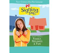 Signing Time Season 1 Episode 4: Family, Feelings & Fun