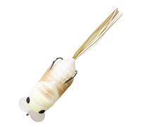 Signiva de do , Bass Bait, Small Freshwater Lures 65 mm with Two Hooks - Simulation Soft Tail Baits for Aquatic Life of Aggressive Ponds