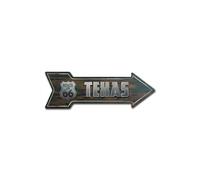 SignMission D-A-999578 6 x 18 in. Indoor & Outdoor Decor Direction Sticker Vinyl Wall Decals - Texas 66 - 24 in.