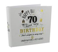 Signography Birthday Boy Photo Album 4 x 6 - 70th